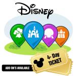 4 Day Ticket - Disney Florida